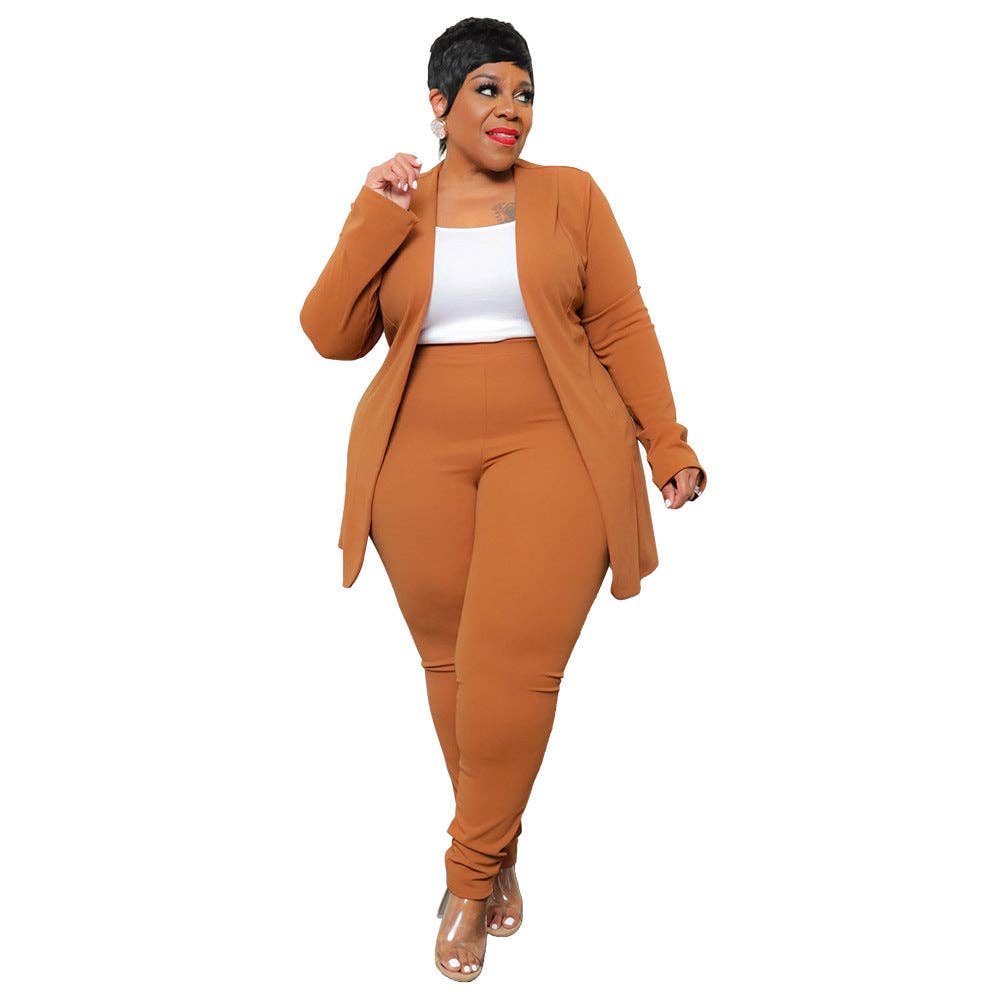 Boss Up Luxe Pants Set
