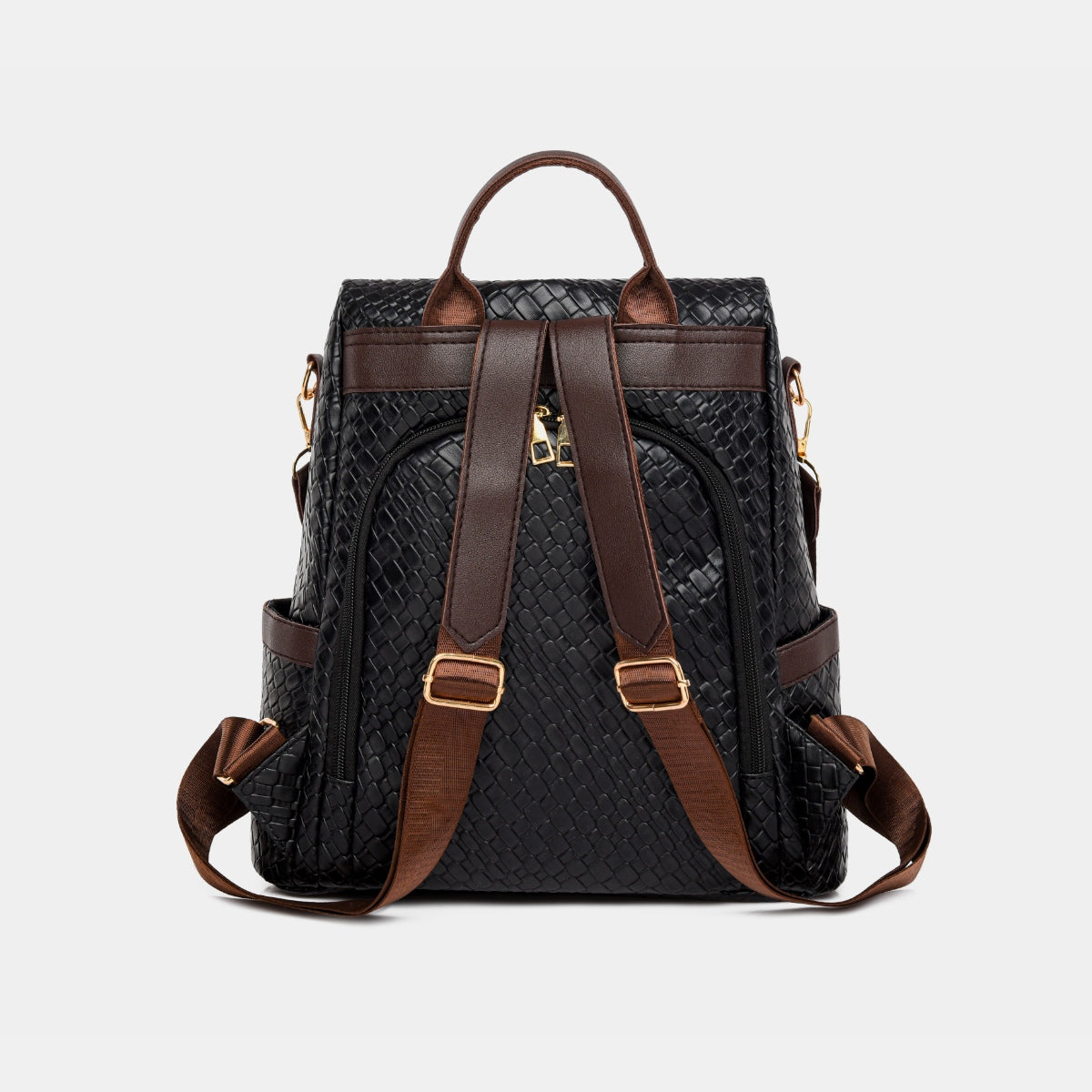 PU Leather Backpack Bag