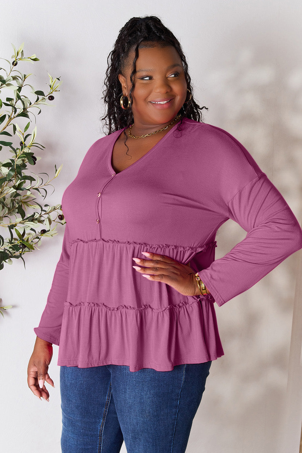 Ruffle Bliss Blouse