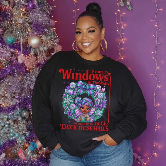 Windows to the Walls Christmas Cutie Crewneck