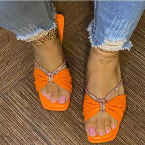 RHINESTONE CASUAL AND COMFORTABLE SANDALS