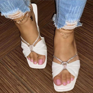 RHINESTONE CASUAL AND COMFORTABLE SANDALS