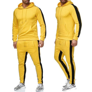 Casual Pullover Hooded Pants Set