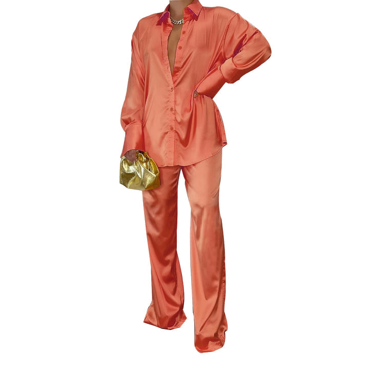 Satin Leisure Suit