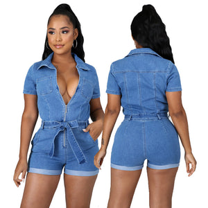 DENIM WOMEN'S WEAR SLIM FIT BODYSUIT