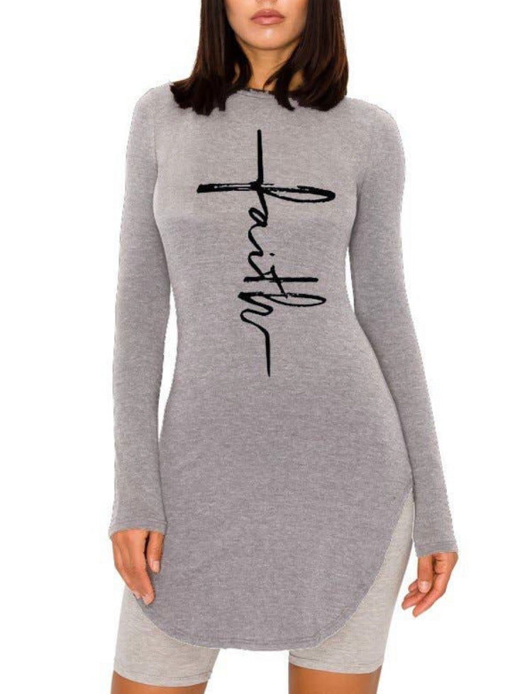 Faith LS Tunic Top