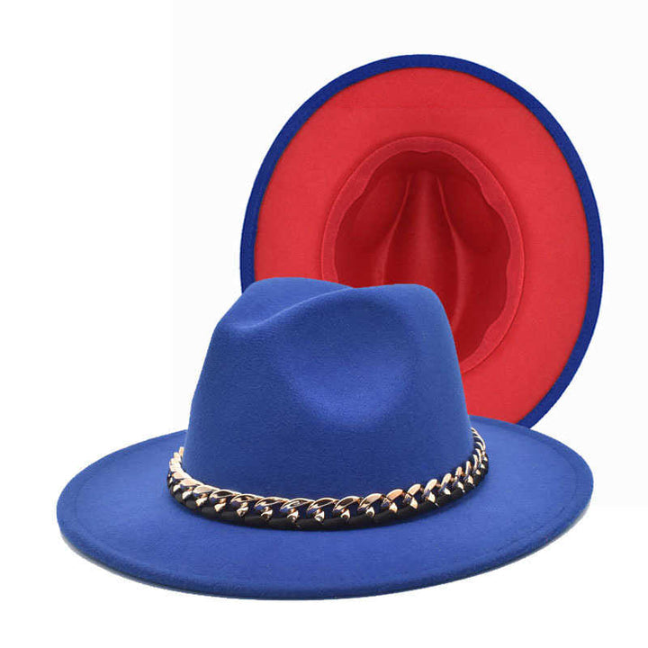 Jazz Chain Fedora Hat