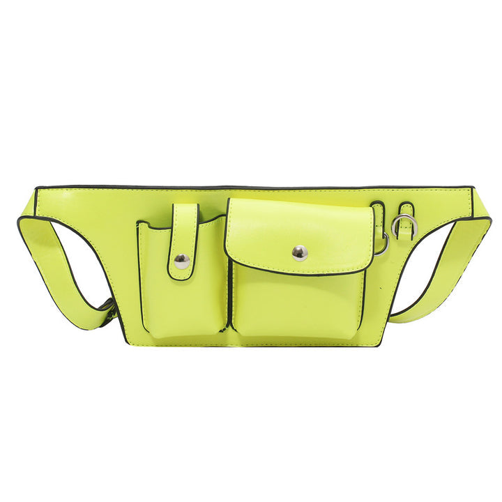 Faux Leather Waist Purse