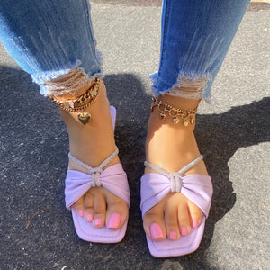 RHINESTONE CASUAL AND COMFORTABLE SANDALS