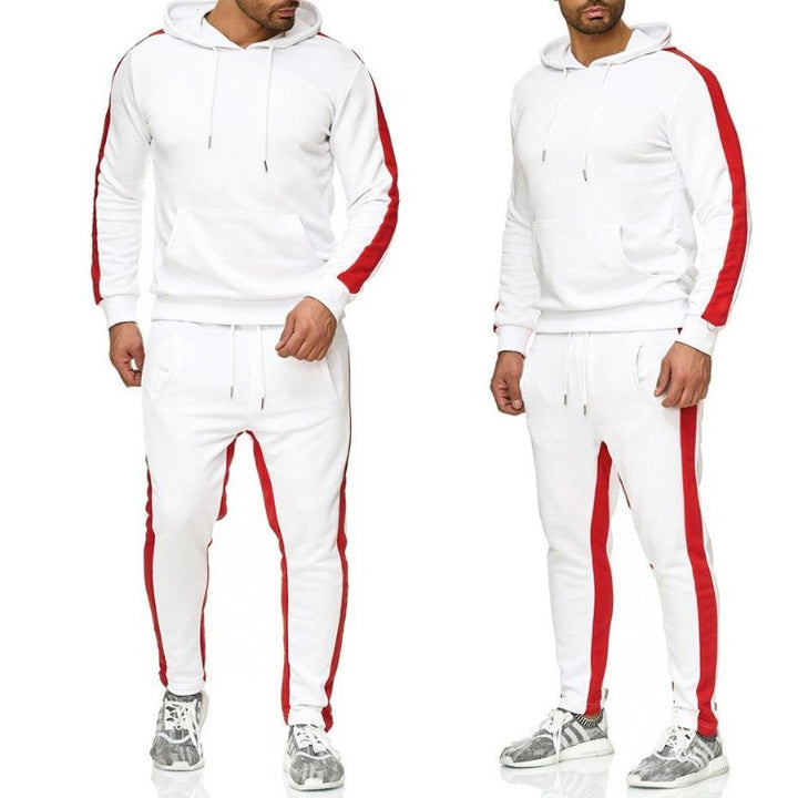 Casual Pullover Hooded Pants Set