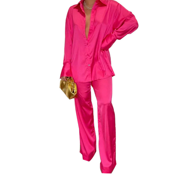 Satin Leisure Suit