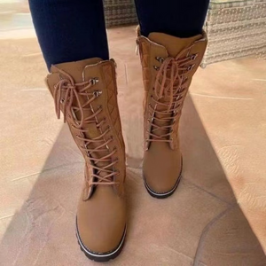 Classic Lace-Up Long Boot