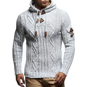 LS Hooded Slim Fit Sweater